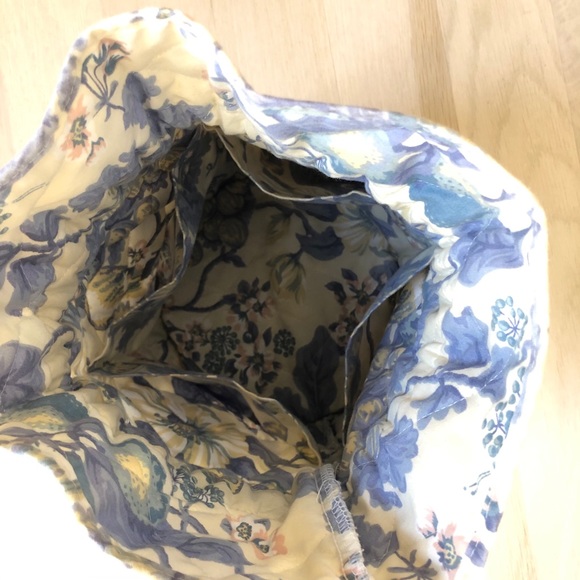 Olivier Desforges France Quilted Fabric Pocket Bag with interior pockets - Picture 5 of 11